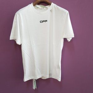 Off-White Caravaggio Graphic White T-Shirt , NEW